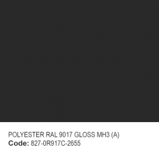 POLYESTER RAL 9017 GLOSS MH3 (A)